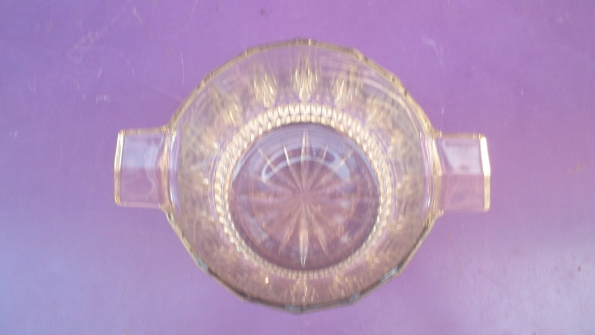 Crystal ice bucket