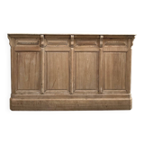 Oak bar counter