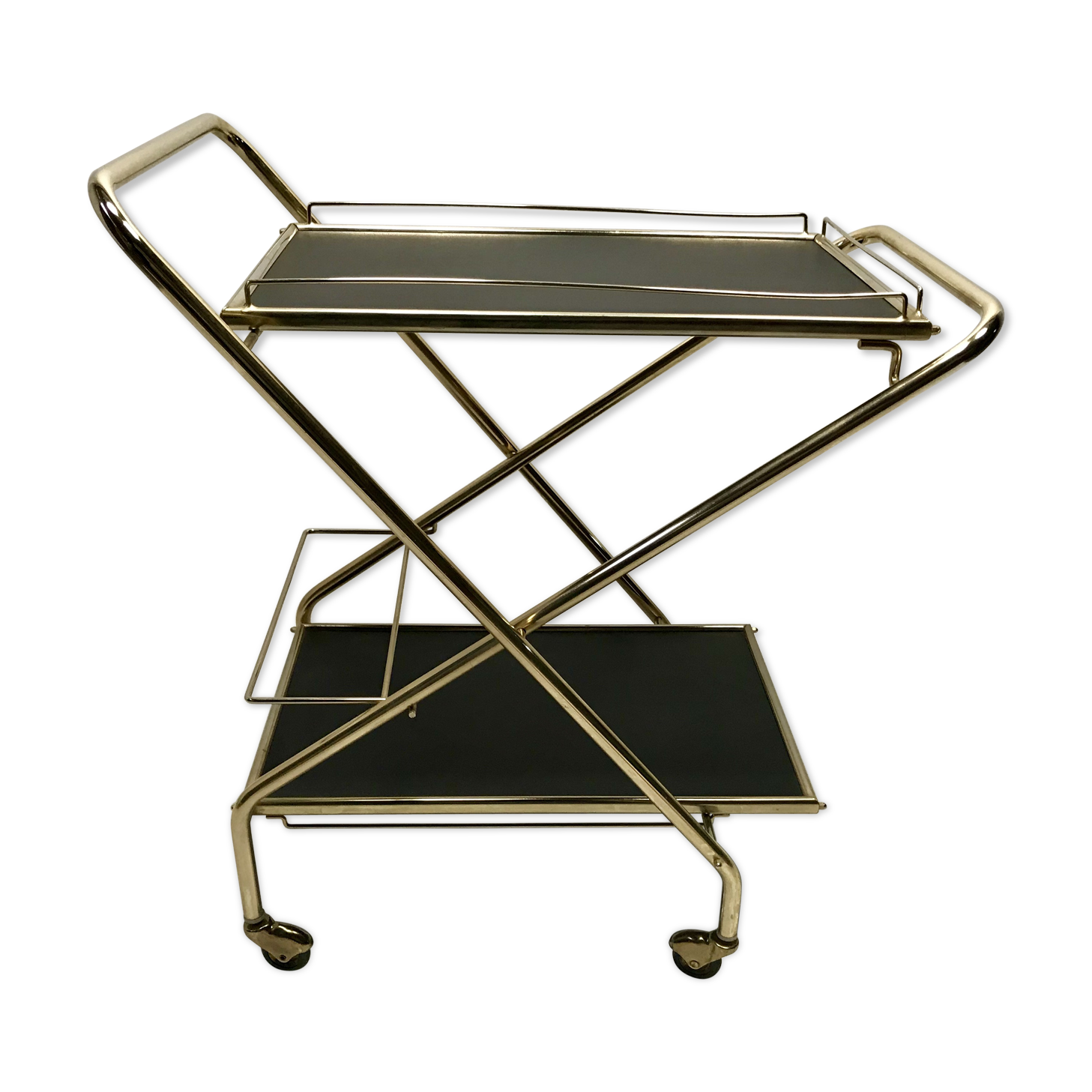 Golden and black dressing table 60