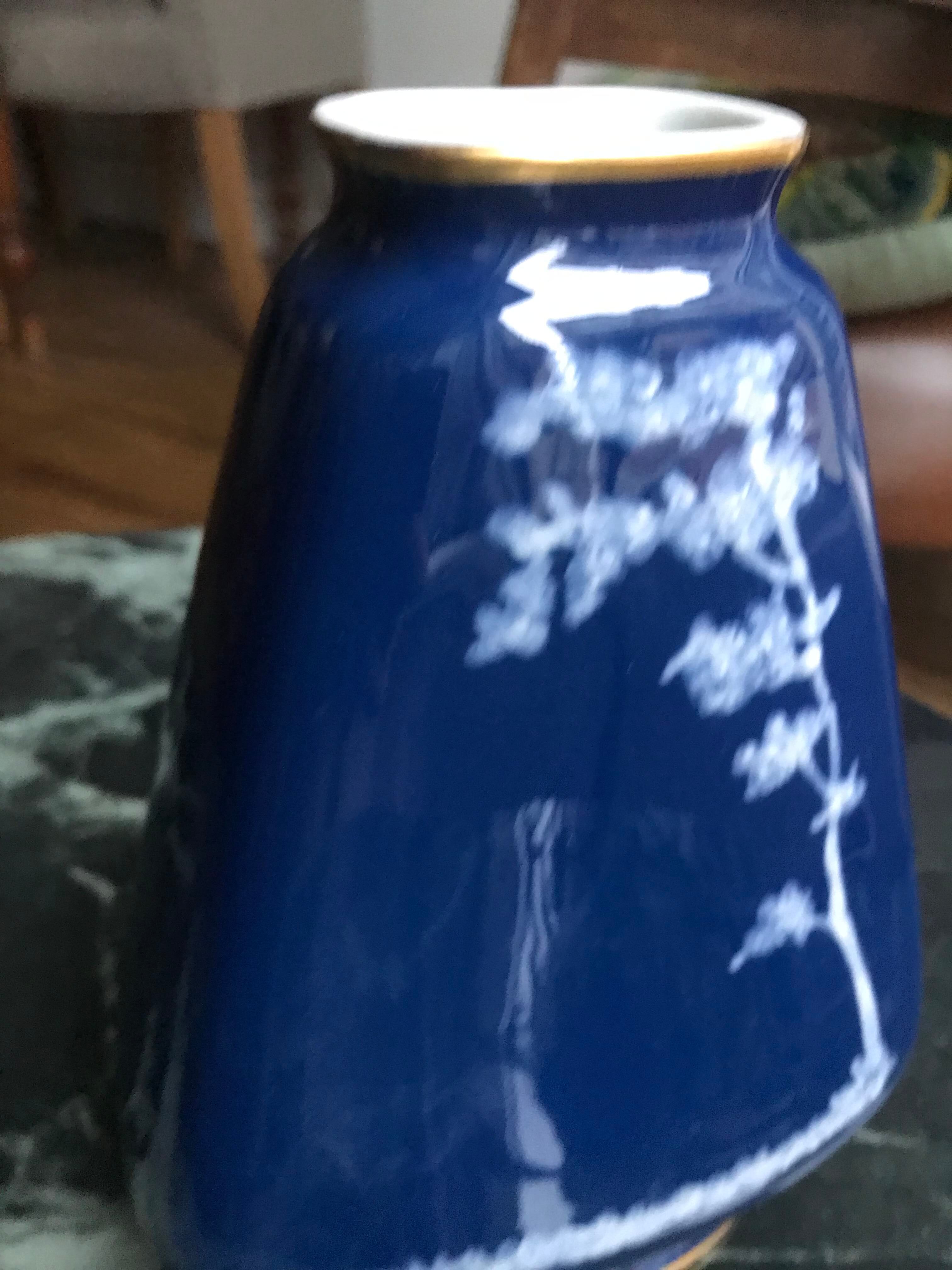 Vase Limoges Marcel Chaufriasse twentieth century