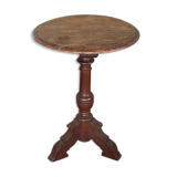 Oak pedestal table