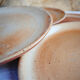 Set of 4 dessert plates in Grès du Marais