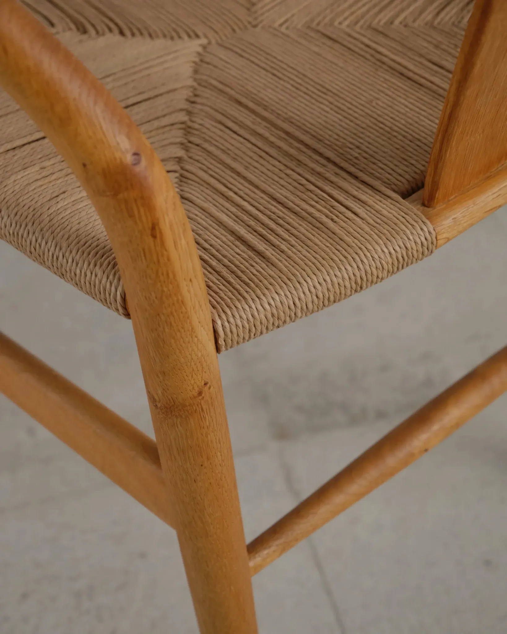 Pair of CH24 Wishbone chairs by Hans J. Wegner, Denmark, 1970s