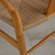 Pair of CH24 Wishbone chairs by Hans J. Wegner, Denmark, 1970s