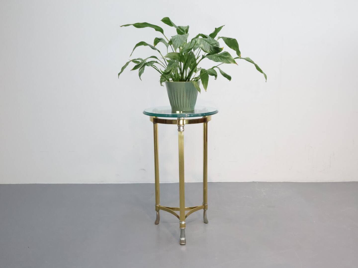 Vintage bijzettafel in de stijl van La Barge