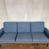 Scandinavian sofa model Jupiter 218 in teak fabrics of vintage origin