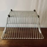 Old large metal basket/basket - laundry basket