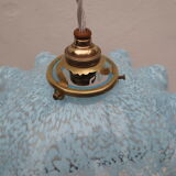 Blue clichy opaline hanging