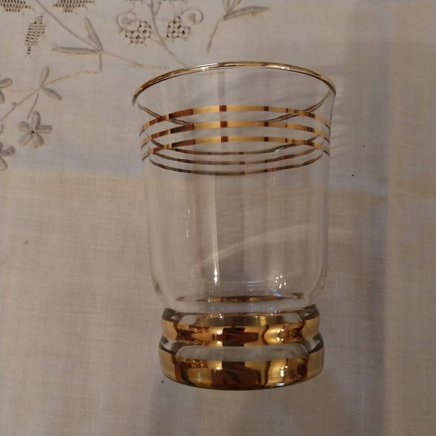 Vintage 50s glass water glasses