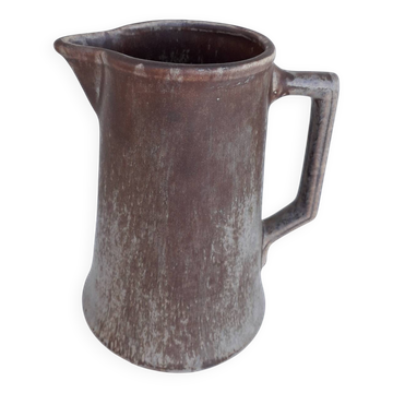 Stoneware pitcher