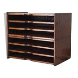 Vintage solid wood office sorter