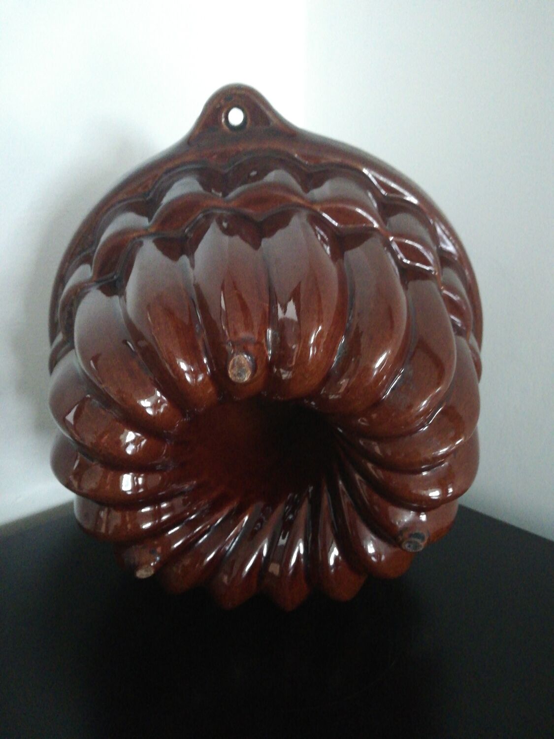 Ceramic kouglof cake mould West Germany