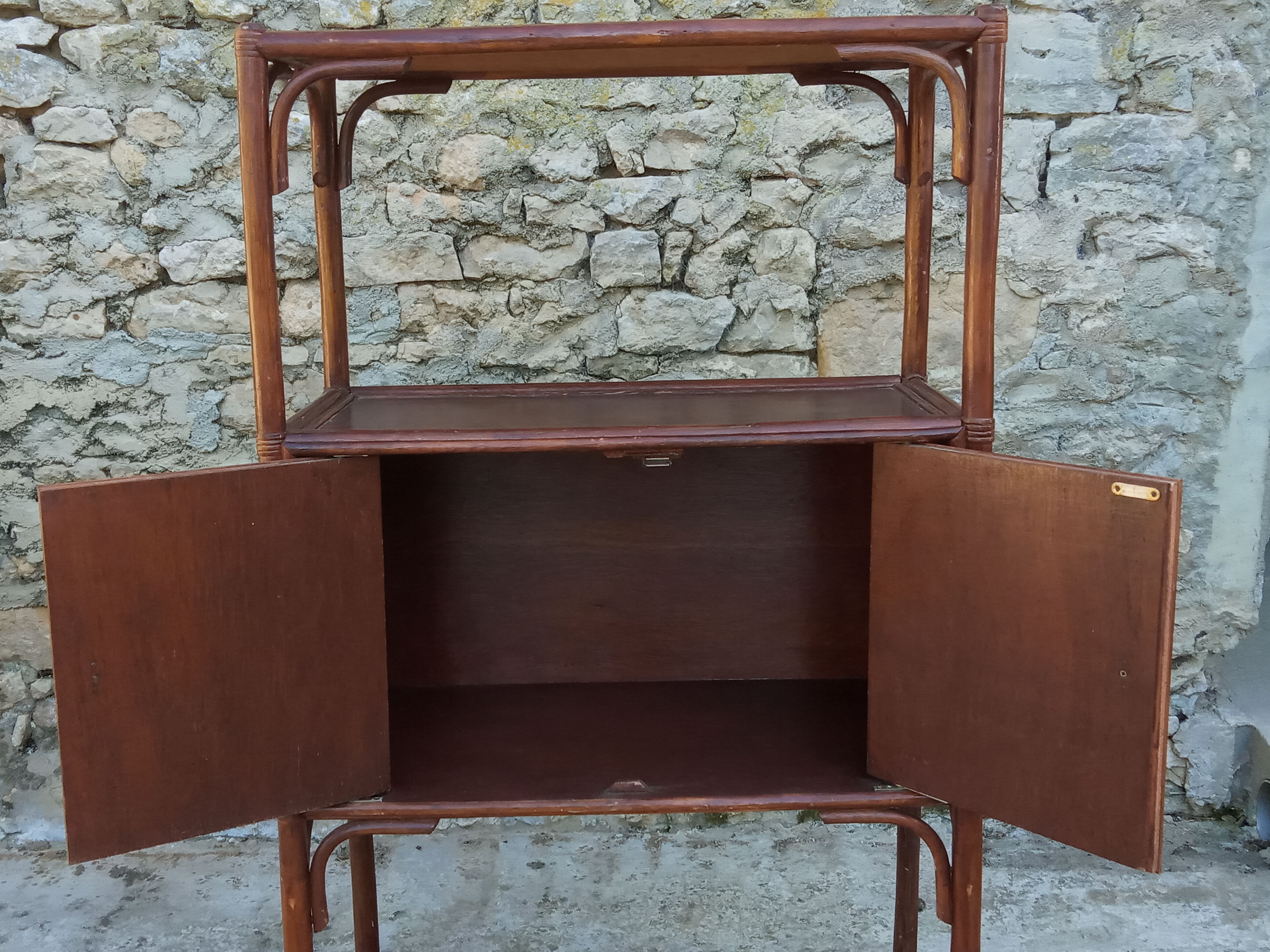 Furniture in rattan 70s