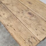 Rustic farmhouse table in solid oak Louis Philippe style -1m84