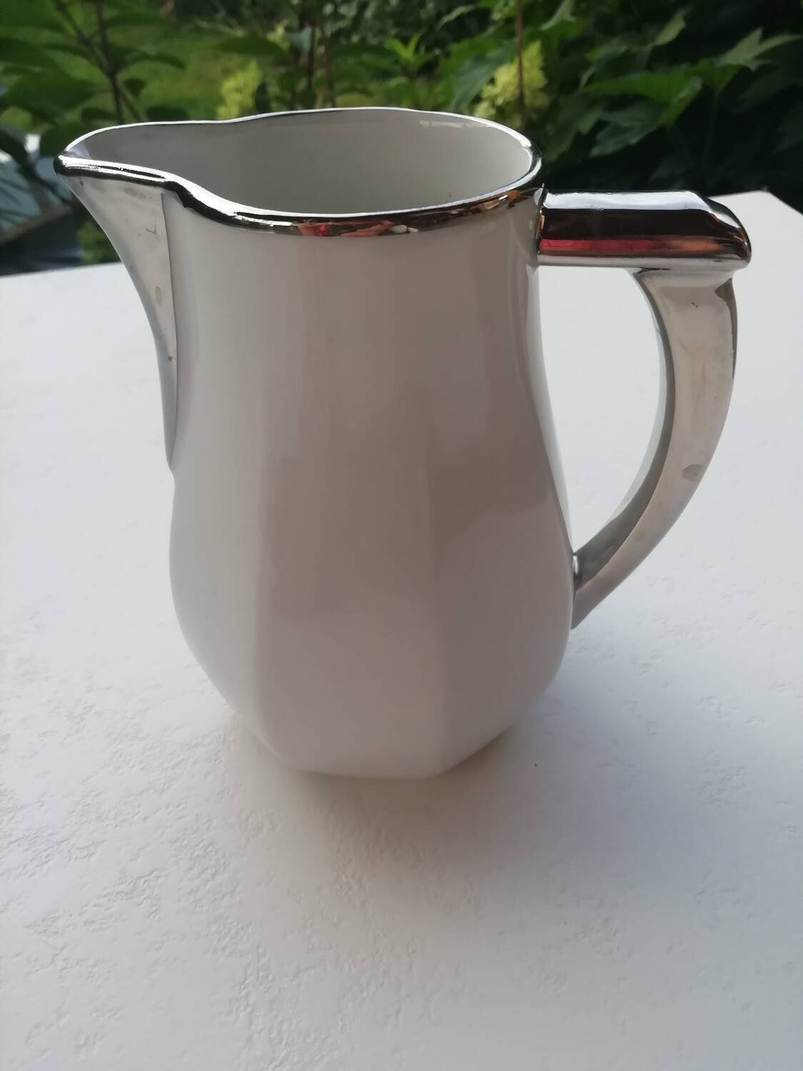 Pair of milk jug teapots