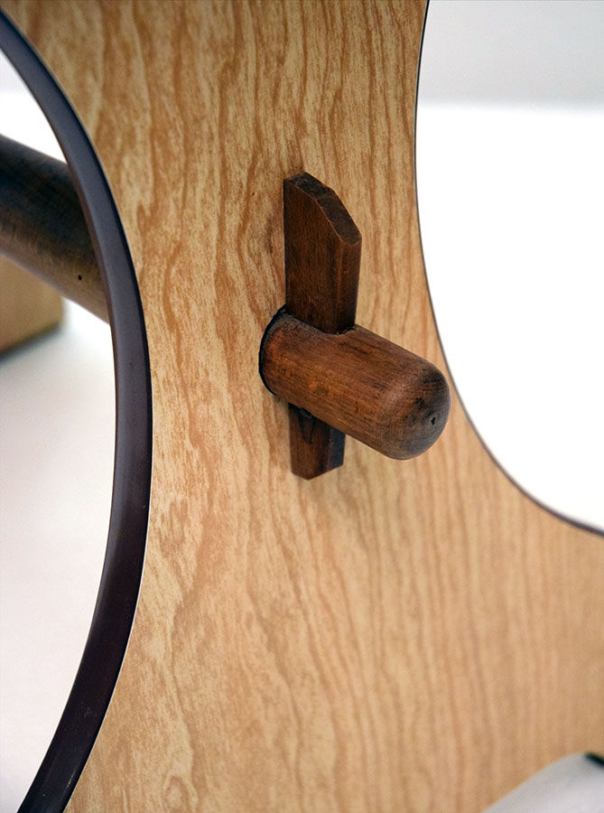 Set of Two Italian Chairs in Formica, 1960s