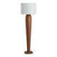 Lampe au pied oblong