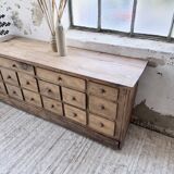 1950s workshop furniture in pine