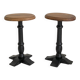 Paire de tabourets, XIXème siècle