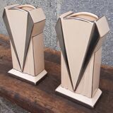 Pair of Art Deco vases