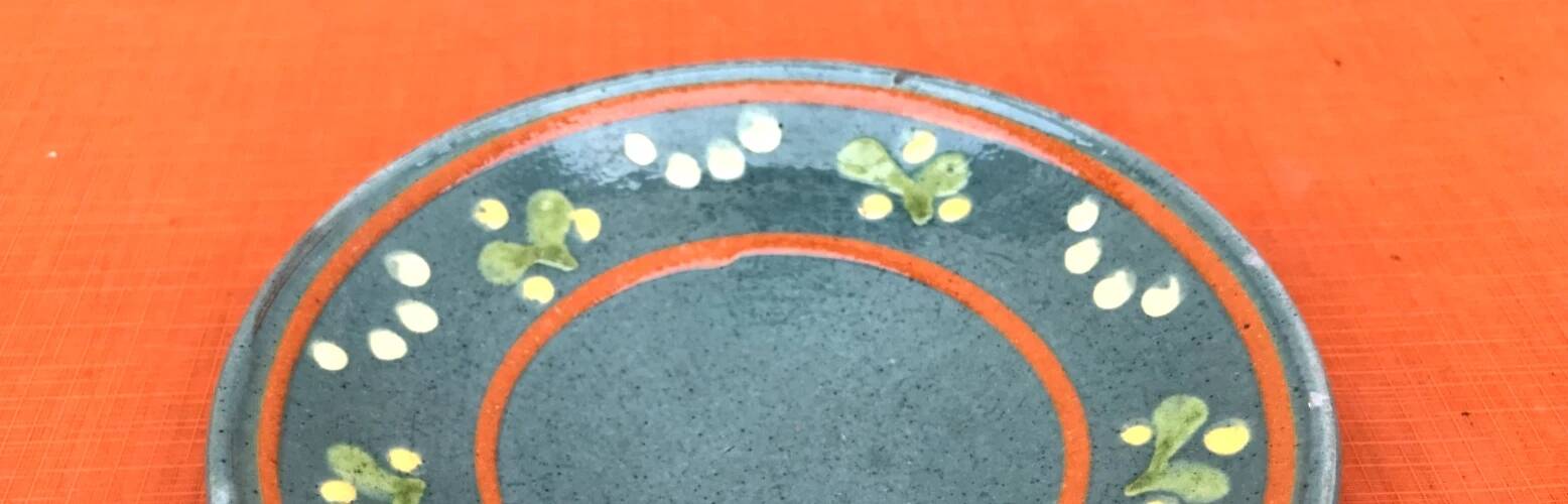 Bowl / Ashtray Earthenware with glaze (Savoie)