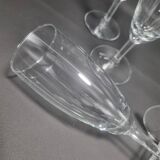 Set of 4 champagne flutes
