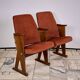 1970s vintage Czechoslovak double cinema seats