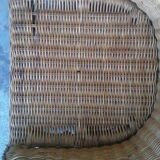Rattan chair and braided wicker for children