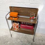 Vintage folding trolley with wheels