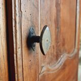 Antique French Chestnut Wardrobe from the 18th Century – Tall and Narrow
