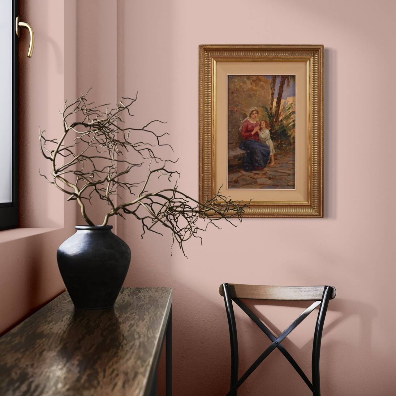 20th century painting signed Grassis G.