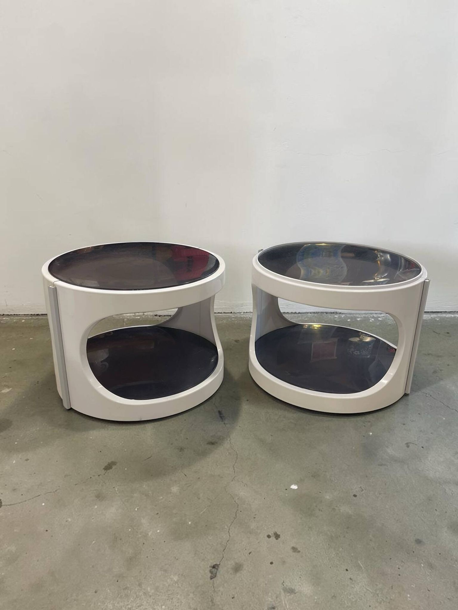 Pair of bedside tables by Marc Held for Prisunic 1970