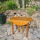 Cherry wood dining table