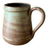 Stoneware decanter with handle