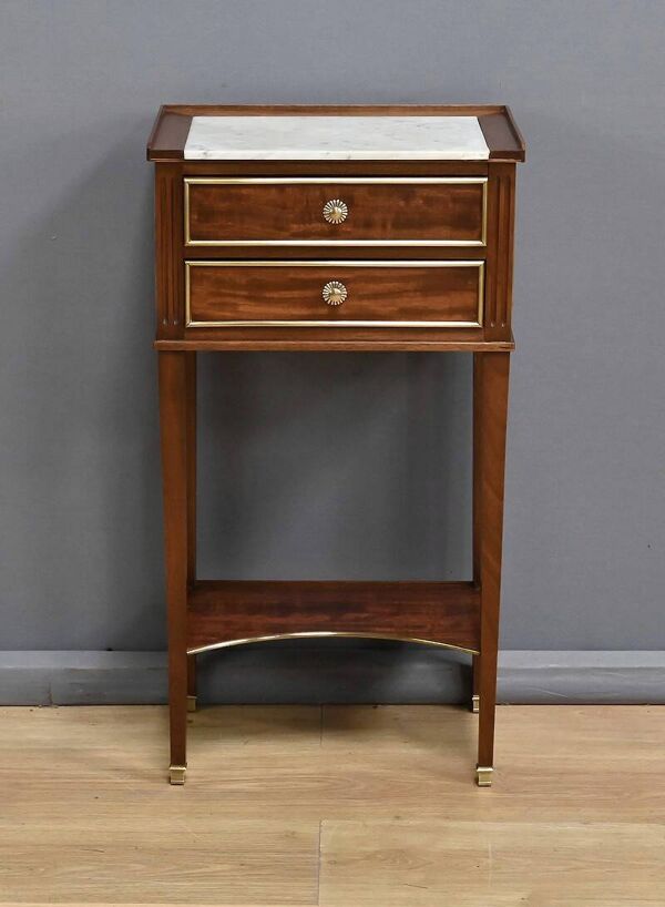 Petite Table de Salon en Acajou, style Louis XVI – Milieu XXe