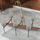 Old modernist chandelier with 6 lights Lunel