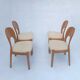 Morten Dining Chairs by attributed to Niels Koefoed, Set of 4