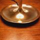 Lamp, Art Nouveau pocket, bronze noodle