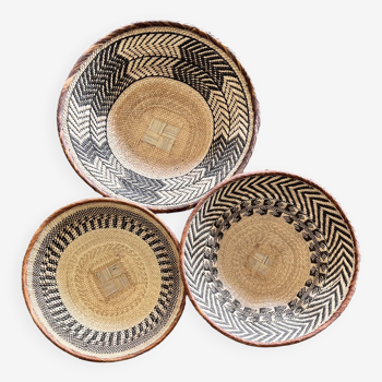 Lot Batonga Zimbabwe baskets, Wall decoration