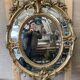Oval mirror in the Napoleon III style