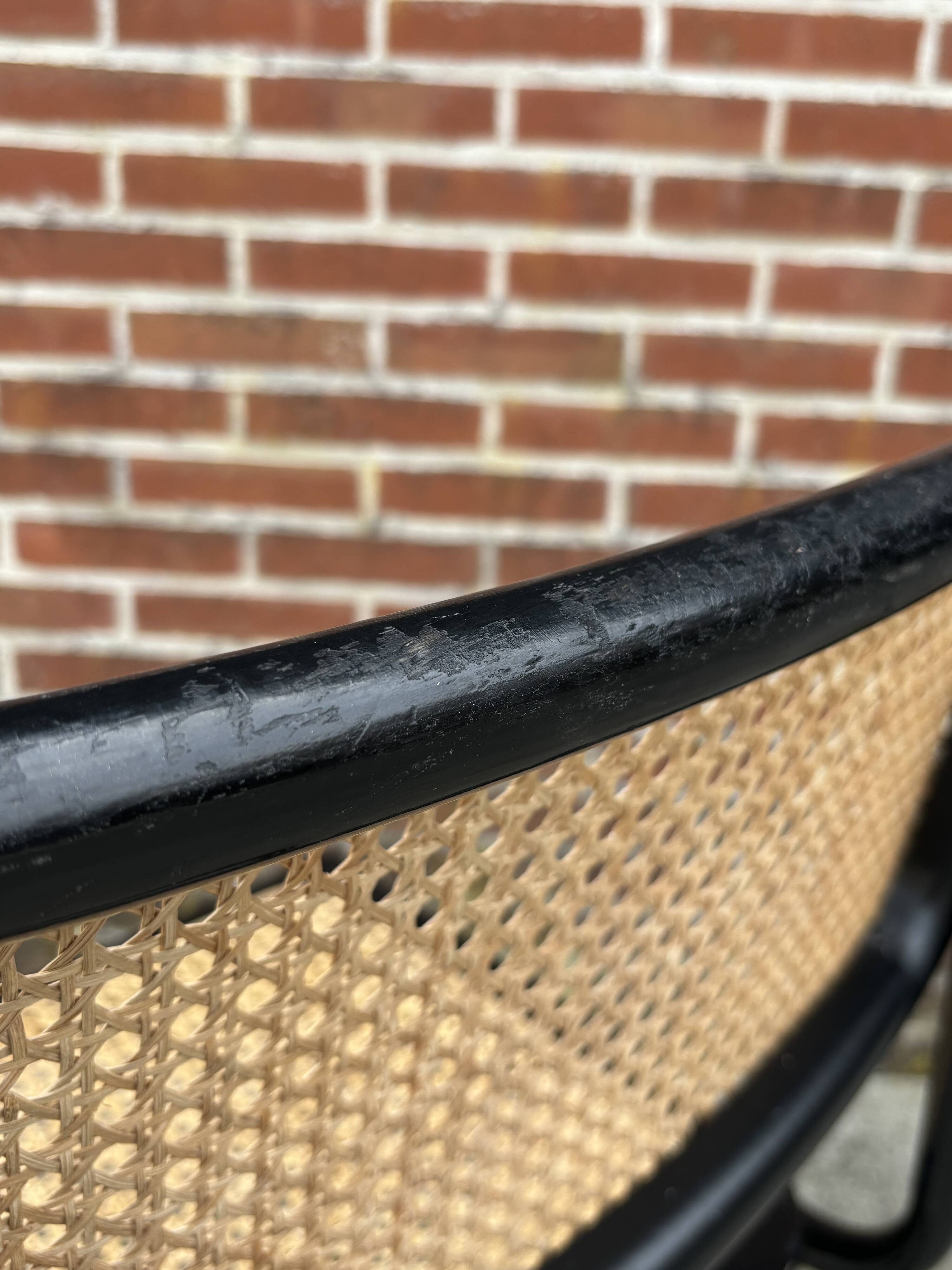 Vintage Cesca design chair b32 black model