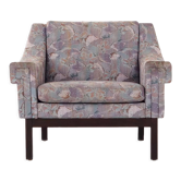Armchair with beech legs, design 1970s
