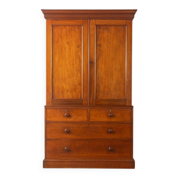 1840s Linen Press laundry cabinet
