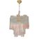 Venini-Style Murano Glass Tronchi Chandelier