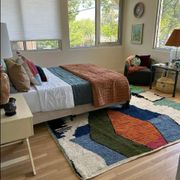 Handmade Berber rug, natural wool, 2.5x1.5 m