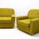 Eastern bloc vintage living room set, Czechoslovakia, 1970