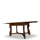 An Italian art deco extendable dining table, 1920s/1930s