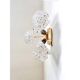 Mid-Century Modern “Conchiglie” Murano Glass Gold Wall Lights – Set of Two