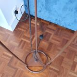Wrought iron floor lamp