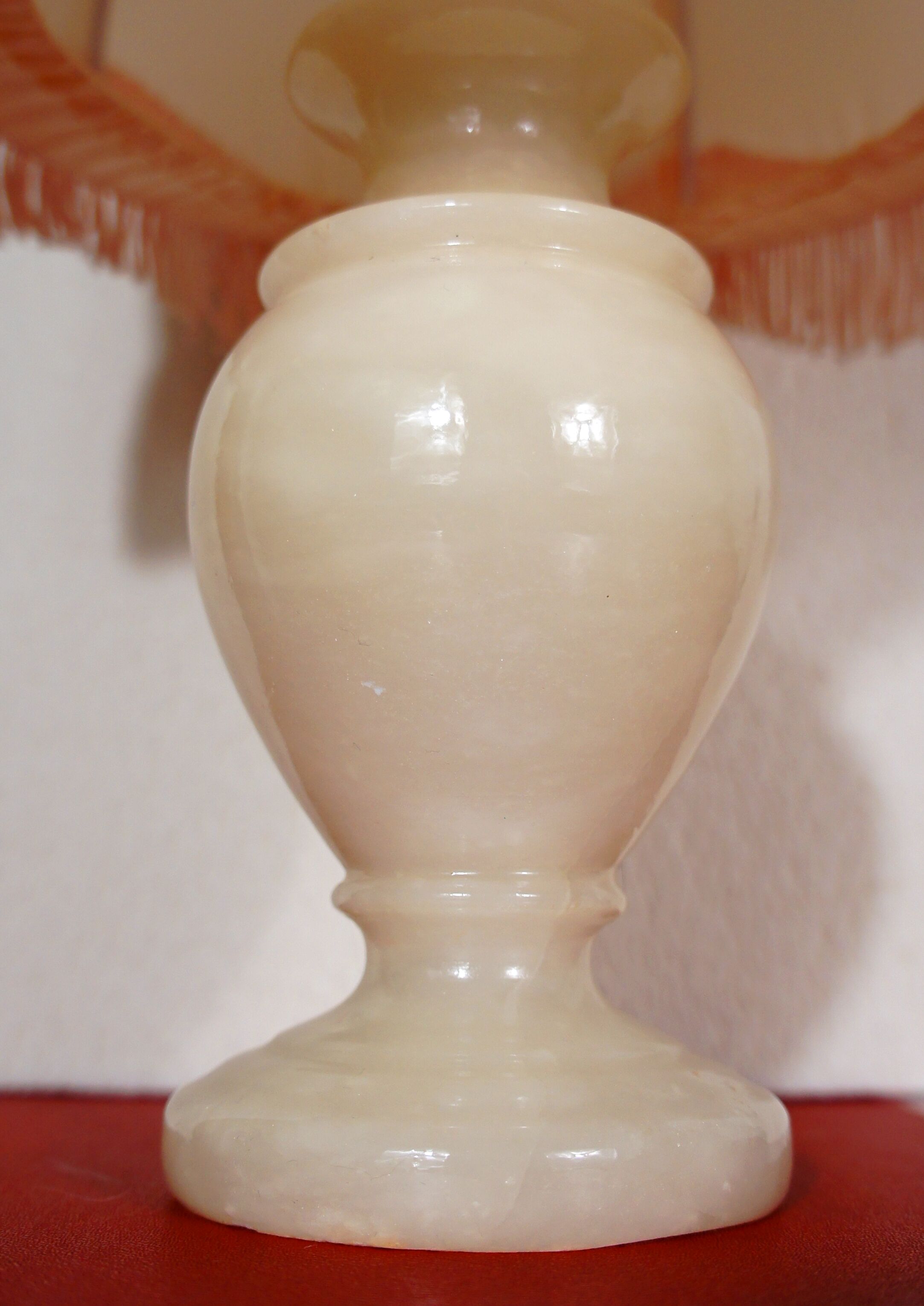 Retro alabaster lamp